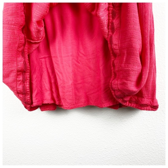 Free People Delightful Birds of Feather Dress in Paradise Coral Size‎ 0 - Picture 12 of 14